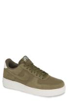 Men's Nike Air Force 1 '07 Suede Sneaker .5 M - Green