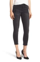 Women's Wit & Wisdom Seamless Frayed Ankle Skimmer Jeans (similar To 14w) - Black
