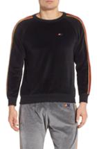Men's Aviator Nation Classic Velour Raglan Sweatshirt - Black