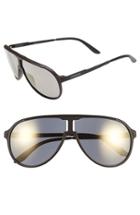 Men's Carrera Eyewear 62mm Aviator Sunglasses - Brown Black/ Bronze Mirror