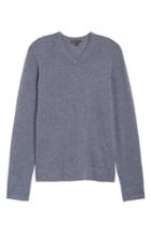 Men's James Perse Cashmere V-neck Sweater (m) - Grey