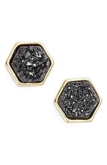 Women's Elise M. Tempeste Hex Stud Earrings