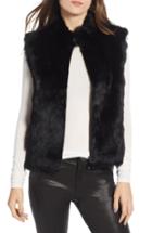 Women's Moose Knuckles Genuine Fox Fur Trim Hooded Down Coat
