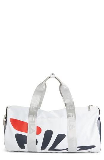 Fila Anderson Duffel Bag - White