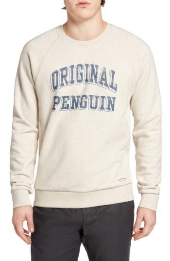 Men's Original Penguin Heritage Sweatshirt - Grey