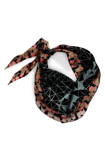 Women's Echo Tiled Together Diamond Cut Silk Scarf