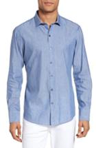 Men's Zachary Prell Stripe Sport Shirt - Blue