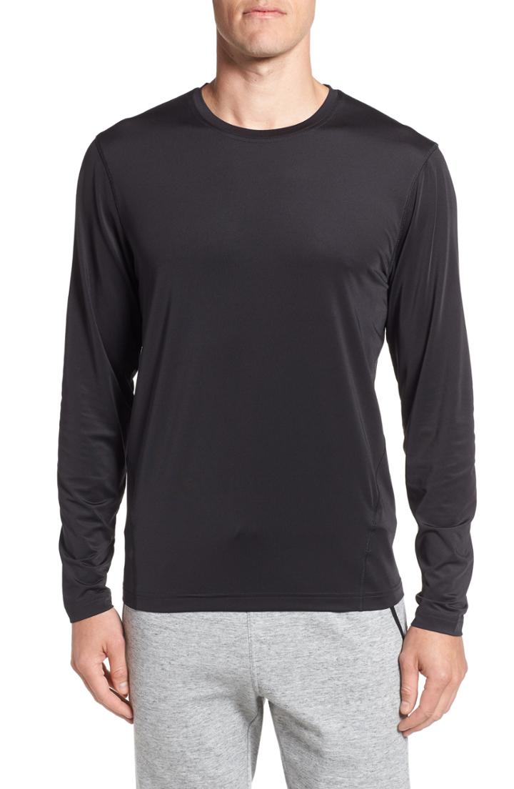 Men's Cutter & Buck Enforce Base Layer T-shirt, Size - Black