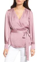 Women's Chelsea28 Satin Wrap Blouse
