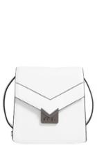 Mackage Yazmin Leather Crossbody Bag - White