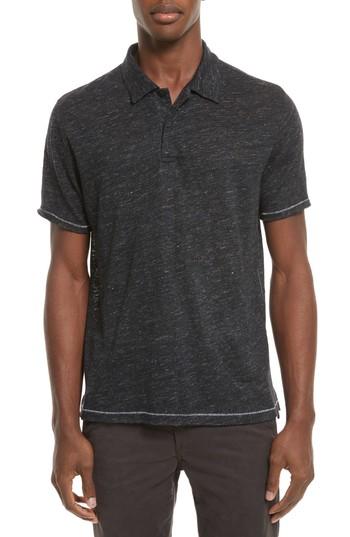 Men's Rag & Bone Owen Polo - Black