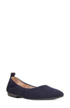 Women's Nine West Greige Skimmer Flat M - Blue