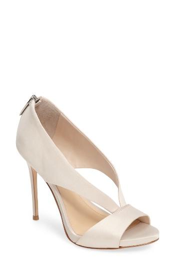 Women's Imagine Vince Camuto Dailey Open Toe Pump M - Beige