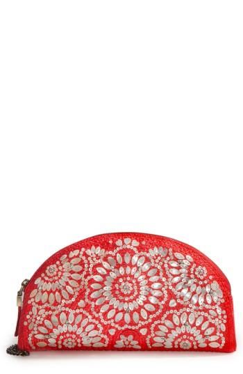 Eric Javits Sadra Squishee Clutch - Red