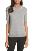 Women's Kate Spade New York Pearly Embellished Sweater - Grey