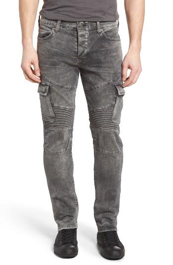 Men's True Religion Brand Jeans Rocco Skinny Fit Cargo Moto Jeans