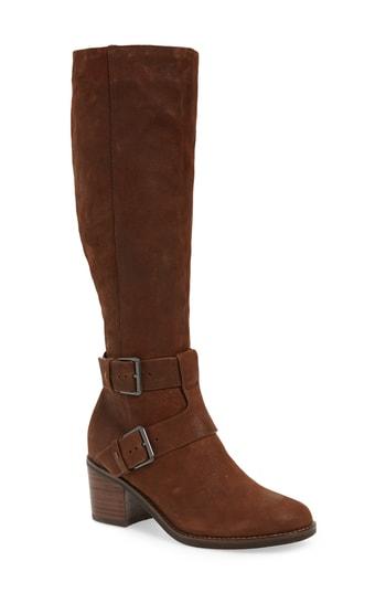 Women's Gentle Souls By Kenneth Cole Verona Knee-high Riding Boot M - Brown