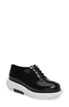 Women's Melissa Grunge Vitorino Water Resistant Oxford M - Black