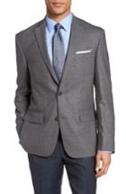 Men's Nordstrom Men's Shop Classic Fit Wool Blazer R - Grey