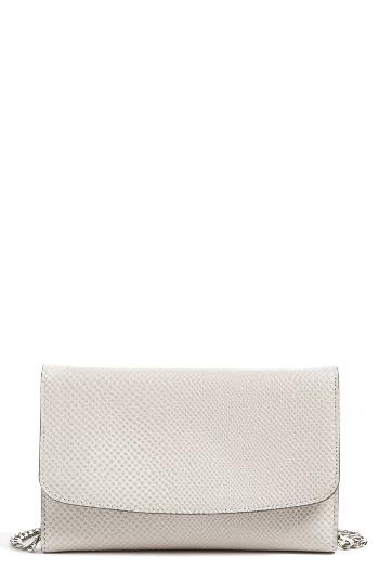 Women's Halogen Wallet On A Chain - Grey