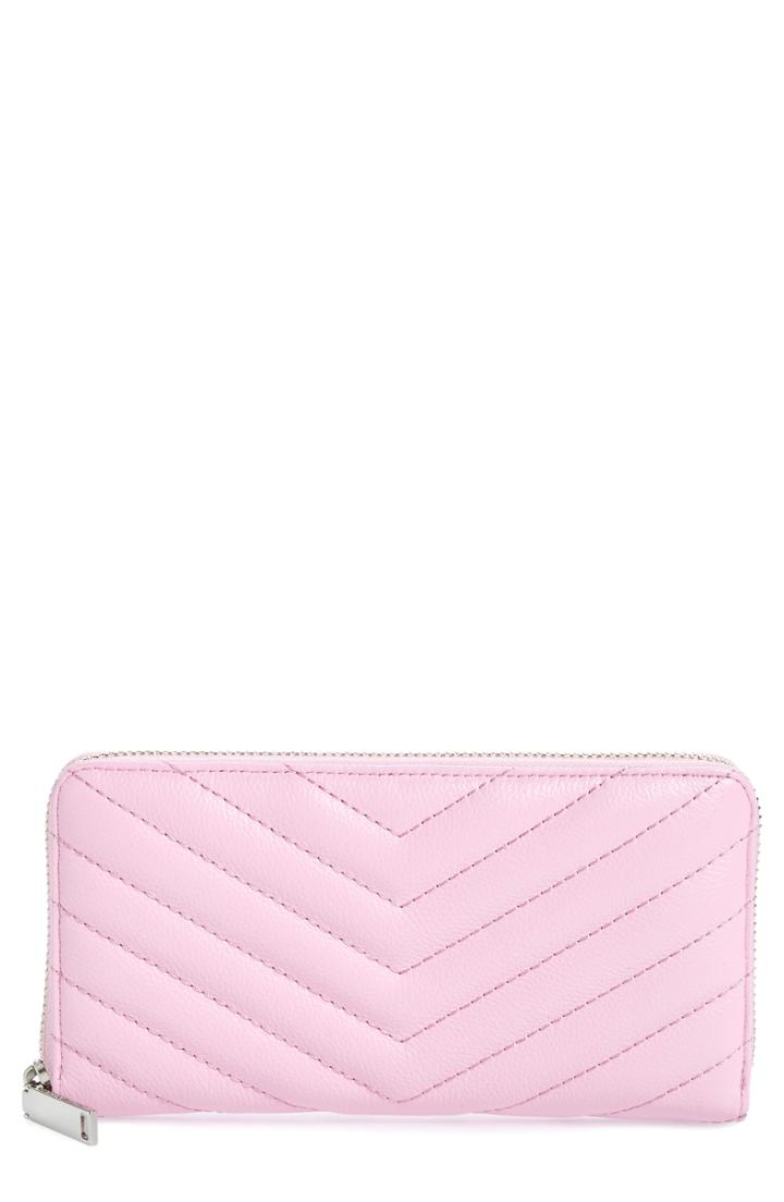 Women's Rebecca Minkoff Quilted Wallet - Purple