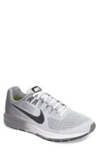 Men's Nike Air Zoom Structure 21 Running Shoe .5 M - Grey