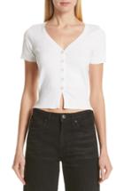 Women's Simon Miller Senoia Fitted Crop Cardigan