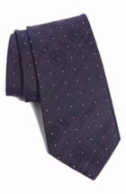 Men's John Varvatos Star Usa Dot Crosshatch Tie, Size - Purple