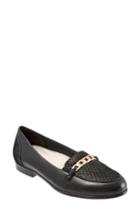 Women's Trotters Anastasia Flat .5 N - Black