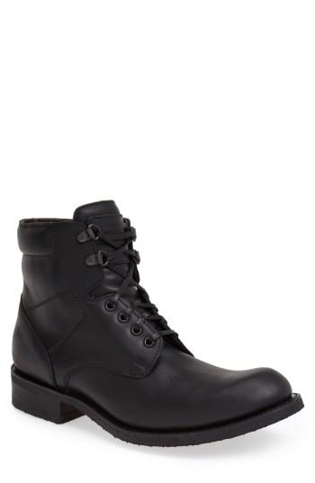 Men's Sendra 'traveler' Round Toe Boot .5 D - Black