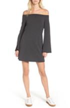 Women's Treasure & Bond Off The Shoulder Sweatshirt Dress
