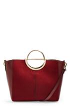 Topshop Emmi Smart Shopper Handbag - Red
