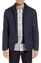Men's Ted Baker London Jasper Trim Fit Quilted Jacket With Removable Bib