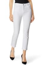 Women's J Brand Ruby High Waist Crop Cigarette Jeans - White