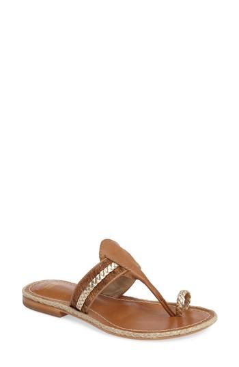 Women's Johnston & Murphy Wendy Sandal .5 M - Metallic