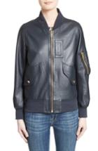 Women's Burberry Penhale Leather Jacket