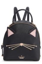 Kate Spade New York Cats Meow - Binx Leather Backpack -