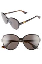 Women's Dior Onde 2 58mm Sunglasses - Black Havana
