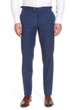 Men's H Flat Front Solid Stretch Cotton Trousers