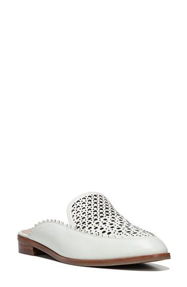 Women's Via Spiga Adeline Mule M - White