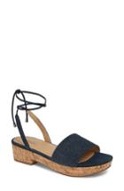 Women's Vaneli Saba Platform Sandal M - Blue