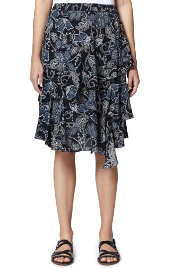 Women's Sanctuary Las Palmas Tiered Skirt - Black
