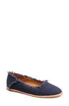 Women's Bill Blass Ace Flat M - Blue