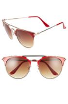 Women's Bp. Retro Sunglasses - Red/ Gold