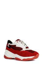 Women's Geox Kirya Sneaker Us / 35eu - Red