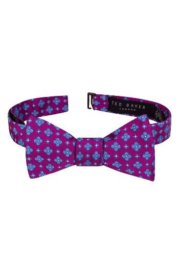 Men's Ted Baker London Lansbury Floral Silk Bow Tie