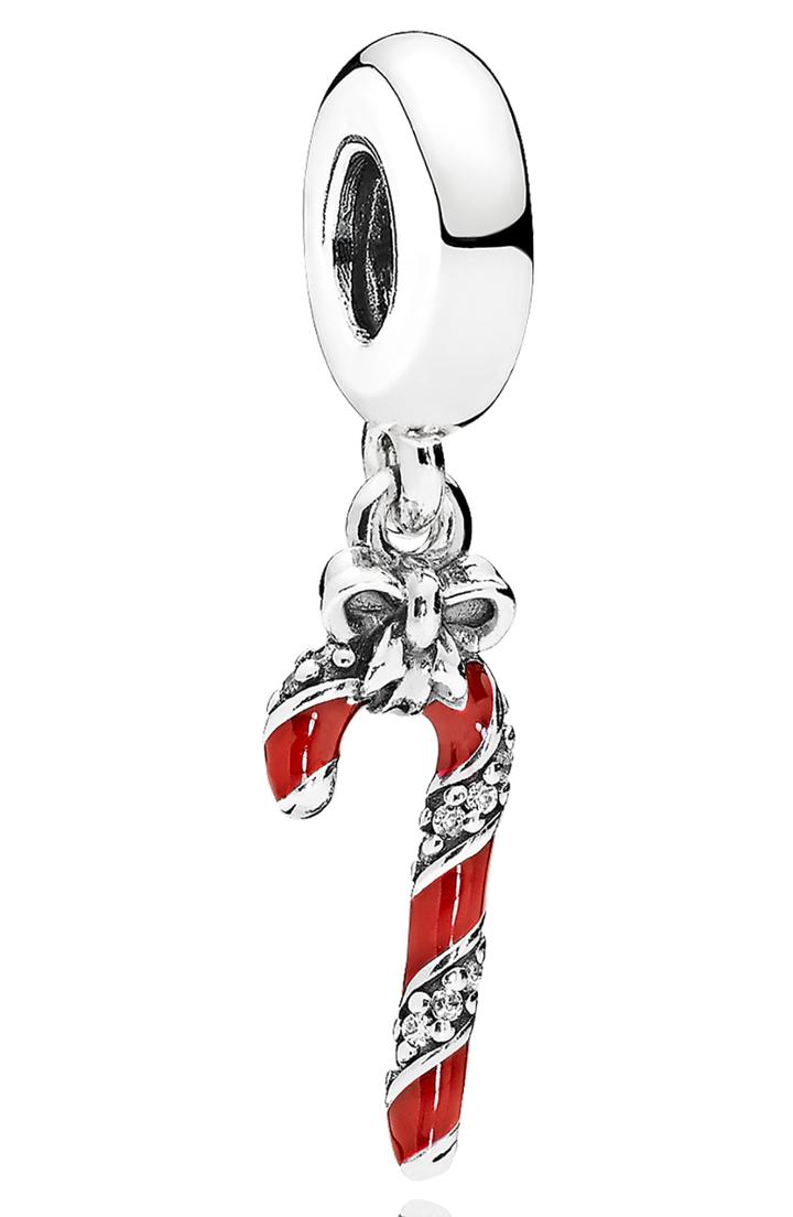 Women's Pandora Candy Cane Dangle Charm