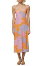 Women's O'neill Santa Rosa Cover-up Midi Dress - Orange