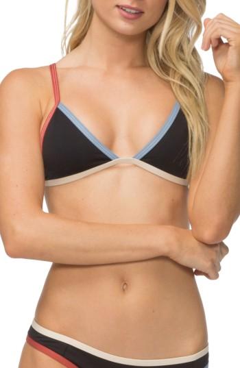 Women's Tavik Jett Bikini Top - Black