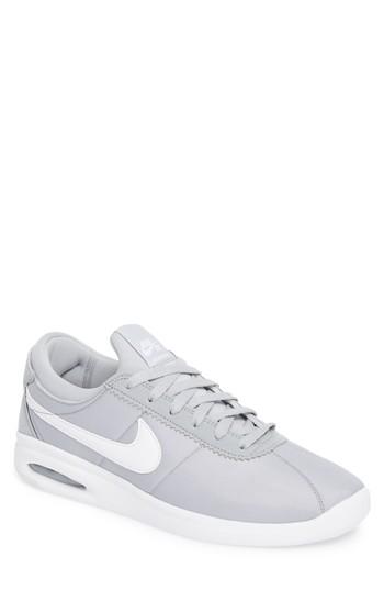Men's Nike Sb Air Max Bruin Vapor Txt Skateboarding Sneaker M - Grey